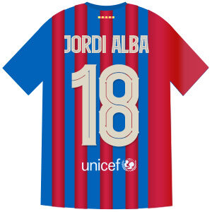 バルサ選手紹介 ジョルディ アルバ Blaugrana